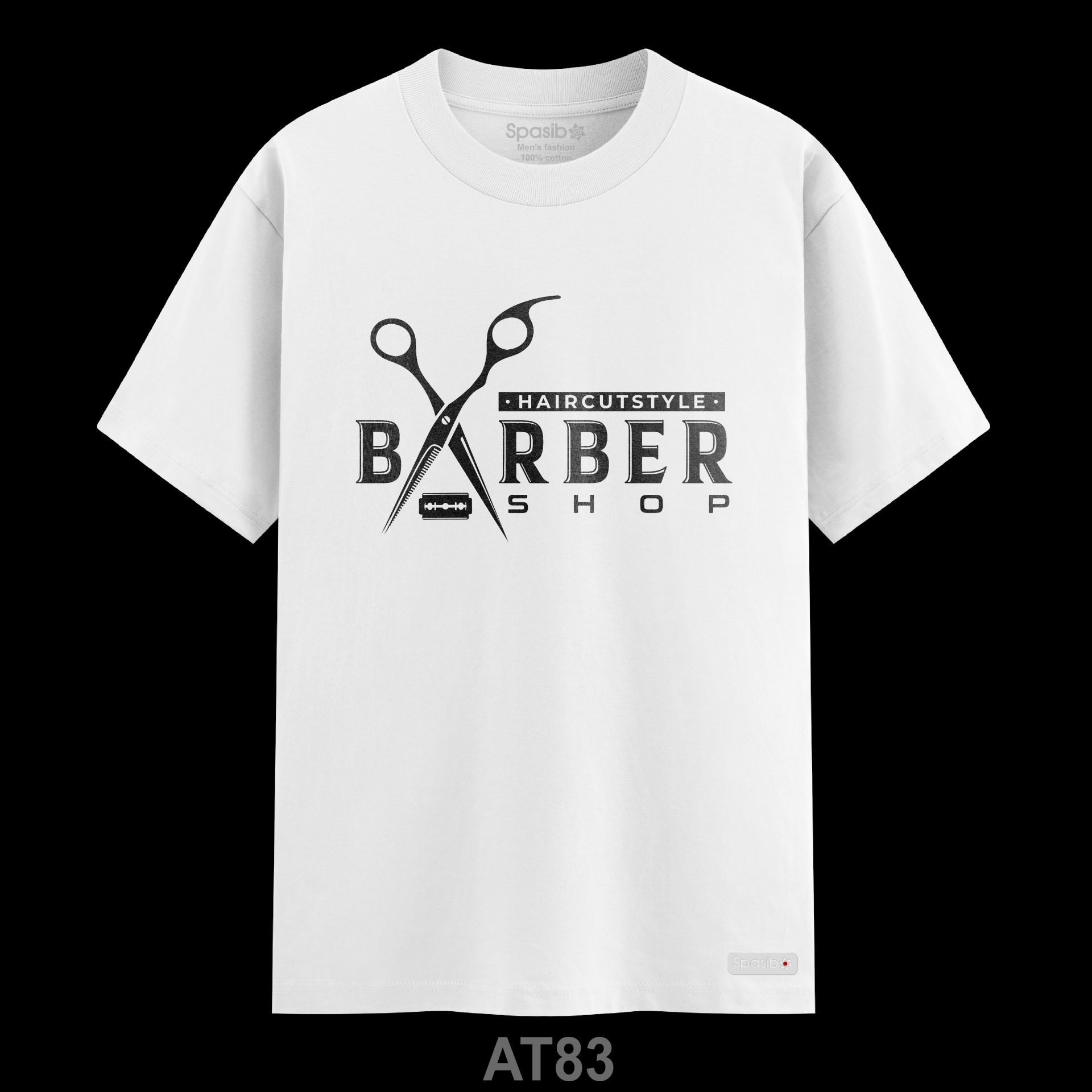Áo phông cao cấp in hình  Thợ cắt tóc - cây kéo - barber shop