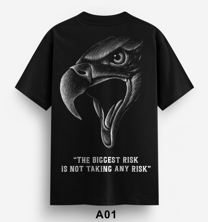 Áo Phong Hinh Đầu Đại Bàng Sau Lưng In lụa thủ công bền đẹp giữ form