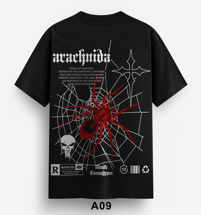 Áo Phông In Hình Nhện đỏ đẹp chất lượng hoàn hảo