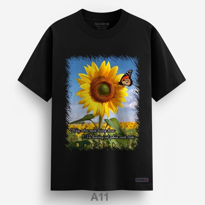 Áo Phông in hình Hoa hướng dương, Hãy như bông hoa