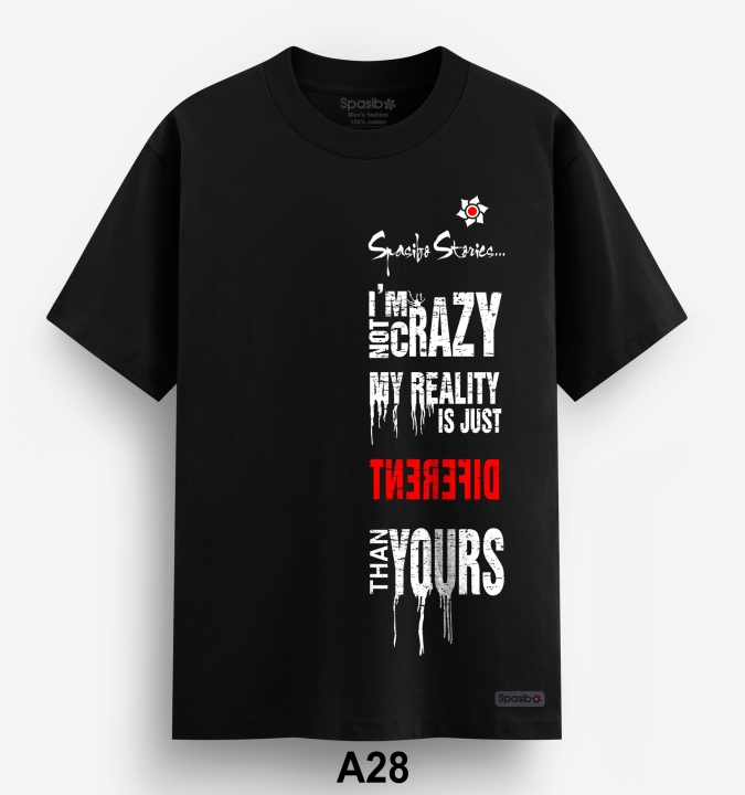 Áo Phông In I'm crazy
