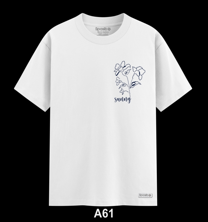 Áo Phông Nam Cao Cấp  Hoa sunny 1 màu